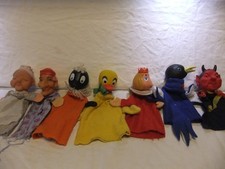 Theaterpuppen frau elster - frau,