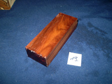 Santos Palisander Messergriff  Messergriffblock   124 x 45 x 28 mm     Nr. 19