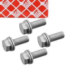 4x febi Schraube Bremssattel