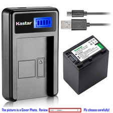 Kastar Battery LCD Charger for