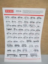 WIKING: Bildpreisliste 1979/80