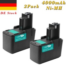 2x 12V 4000mAH Ni-MH Akku Für