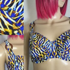 Luxus Bikini, antigel, Gr 80/38 Cup F+G Schwimm Bade Oberteil Damen neu FBA4089F