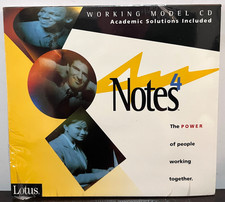 Lotus Notes 4 - Working Model
