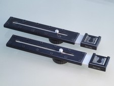 Hama Blitzschiene Kamera Schiene Zubehörschiene 1/4" Zoll Anschluss - 2 Stück