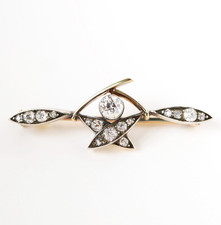 Antike Brosche 14 Karat 585