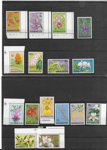 Barbados 1974 orchideen - 1974,