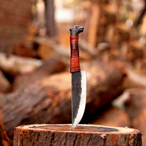 Jagdmesser mit fester - , klinge