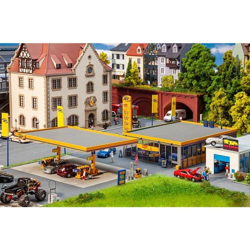 Faller 130589 tankstelle - h0,
