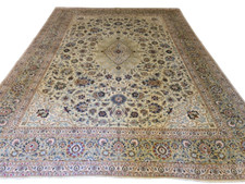 Keshan Palast-Teppich Handgeknüpftes Meisterwerk 402x300cm