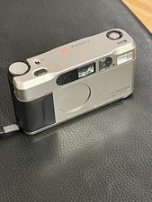 Contax T2 mit Carl Zeiss Sonnar 2,8/38 mm Titan Silber.  Sehr Gut Zustand