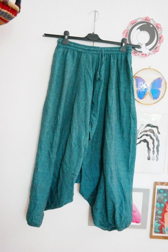 Sarouelhose haremshose blau - haremshose,