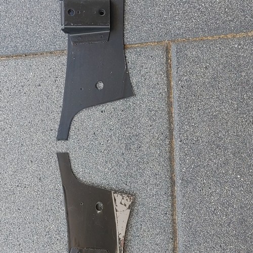 Stoßstange einschweißecke - stoßstange,