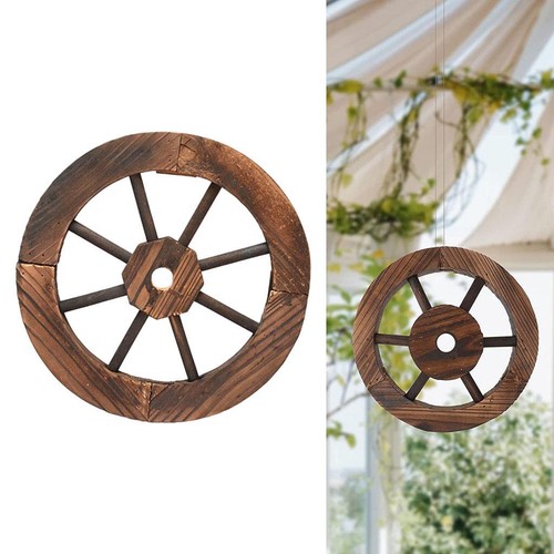 Holz-Wagenrad
