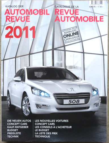 Automobil revue katalog 2011 - revue,