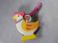 Holztiere Bauernhof Huhn