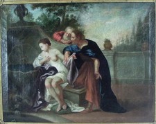 barockes Ölgemälde auf