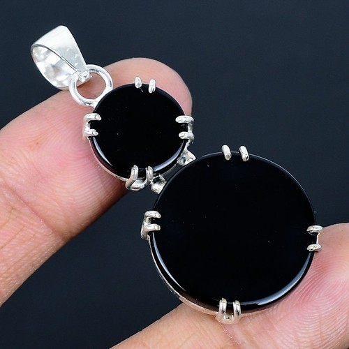 Handgefertigter schwarzer onyx - schwarzer,