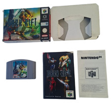 Dark Rift Nintendo 64 N64 Modul mit Anleitung und Verpackung CIB PAL Version