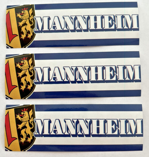 Mannheim aufkleber sticker - mannheim,