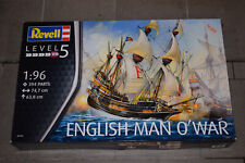 Revell 05429 English Man o'War incl. 9 Farben 1:96 NEU mit OVP