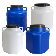 Weithalsfass Futtertonne Deckelfass Kunststoff Regenfass Maischefass 10 bis 40 L