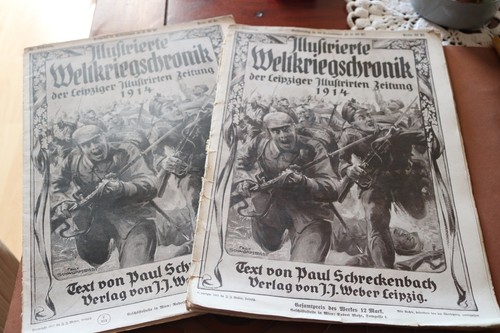 Zwei alte illustrierte - zwei,