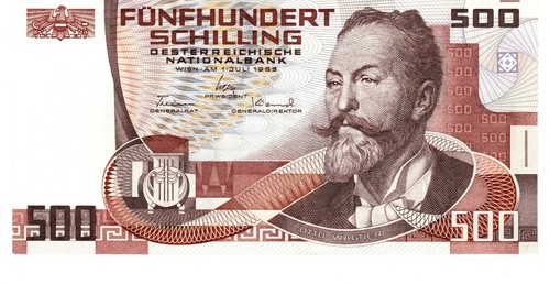 500 schilling ats - +++500,--, schilling,