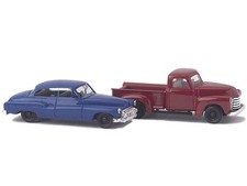 Busch 8320 - PKW Chevrolet Pick-up & Buick 1950  - Spur N - NEU
