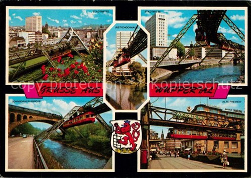 Wuppertal schwebebahn - wuppertal,