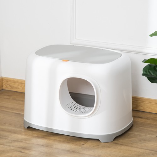Pawhut katzentoilette mit - pawhut,