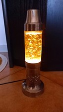 Retro Lavalampe 60er, mit Glittereffekt, Rarität, Unikat