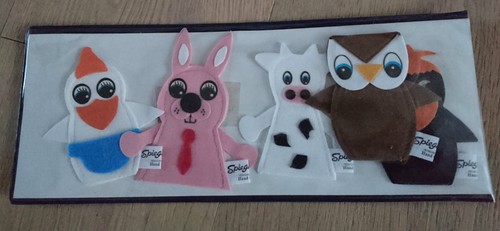 Fingerpuppen 5er set - fingerpuppen,, 5er-set