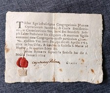 Reliquie des heiligen Benoît