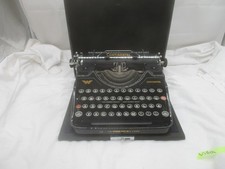 Antike Continental Schreibmaschine – Schwarz „Wanderer Werke“
