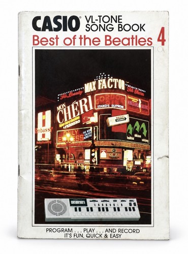 Rare casio tone song - casio, book