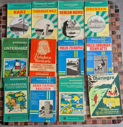 Ddr wanderkarten - 12,