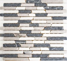 Mosaik Marmor Naturstein beige