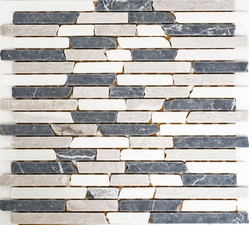 Mosaik marmor naturstein beige - mosaik,