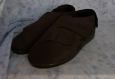 Ortomed Hausschuhe Klettschuhe  Verbandschuhe  für Senioren  Schwarz Gr. 46!