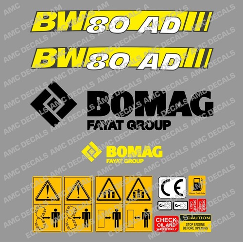 Bomag bw80ad roller - bw80ad-5,