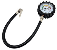 Manometer Reifendruckmesser mit Schlauch 15bar Luftdruckprüfer Reifendruckprüfer