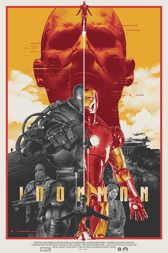 Iron man kunstdruck gabz - iron,