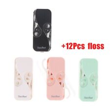 Zahnseidenspender Tragbarer Koffer Mit 12 Stück Zahnseide % ↑