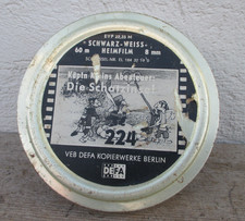 Alter 8mm DEFA Kinderfilm s/w "Käpten Kleins Abenteuer: Die Schatzinsel" + Extra