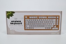 Ijoy wireless wooden keyboard - wooden,