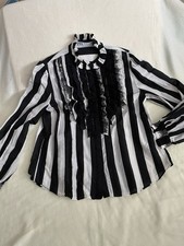 Elegante Bluse Zara Collection Gr. L Mit Zarte Spitzen