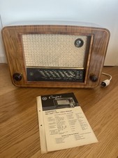 Antikes Radio ‚Metz Capri‘ inkl. technisches Datenblatt