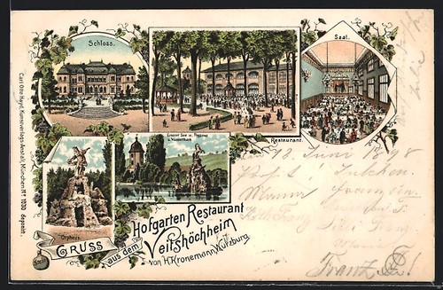 Lithographie veitshöchheim - lithographie,