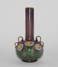 JUGENDSTIL GLAS VASE FRITZ